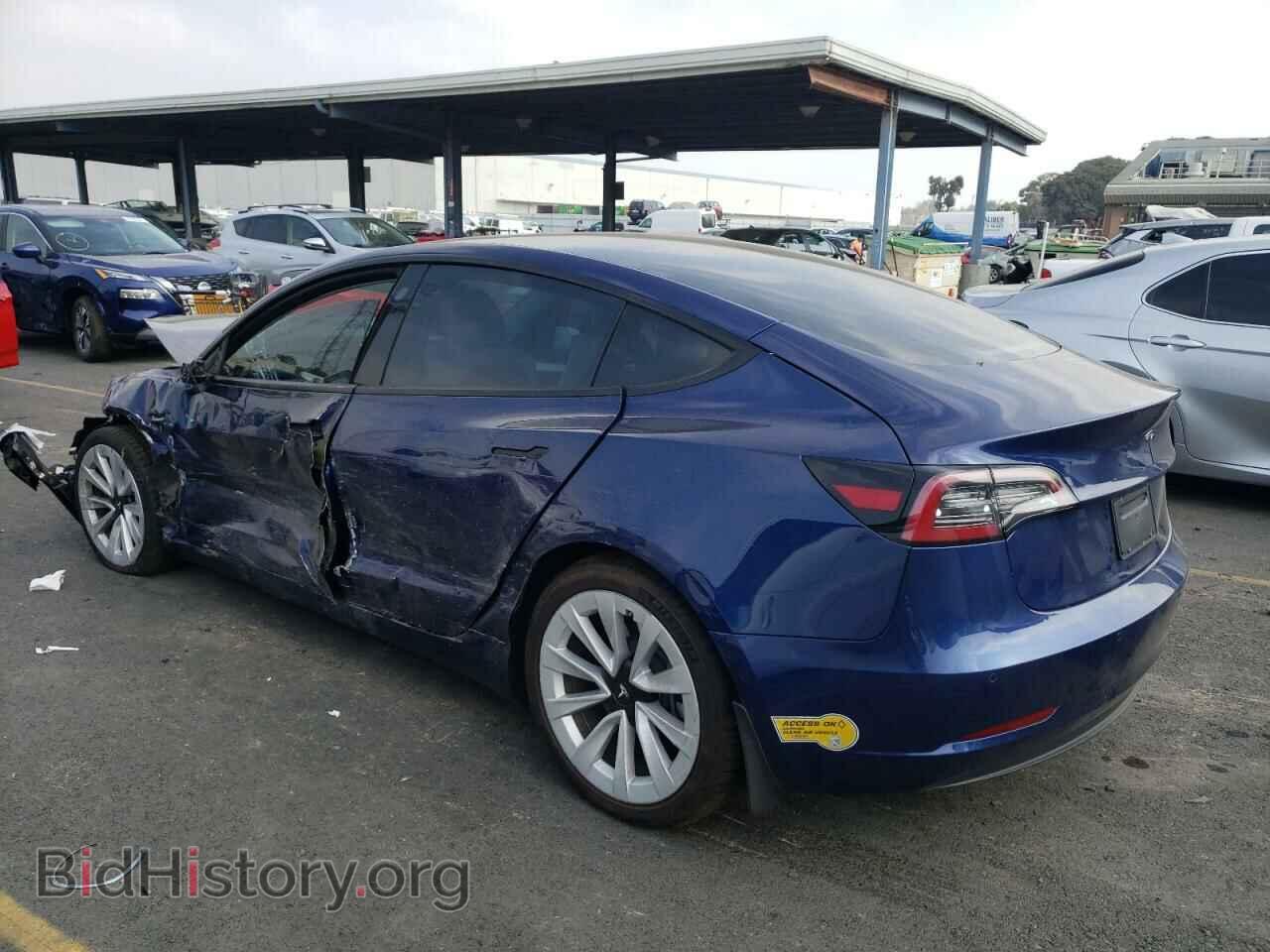 2021 TESLA MODEL 3 - VIN: 5YJ3E1EA1MF080549 - Фото 2