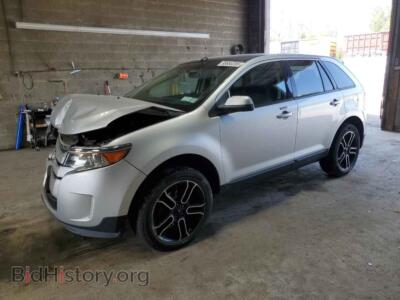 2014 Ford EDGE SEL, серебристый — VIN 2FMDK4JC3EBA41168, Copart