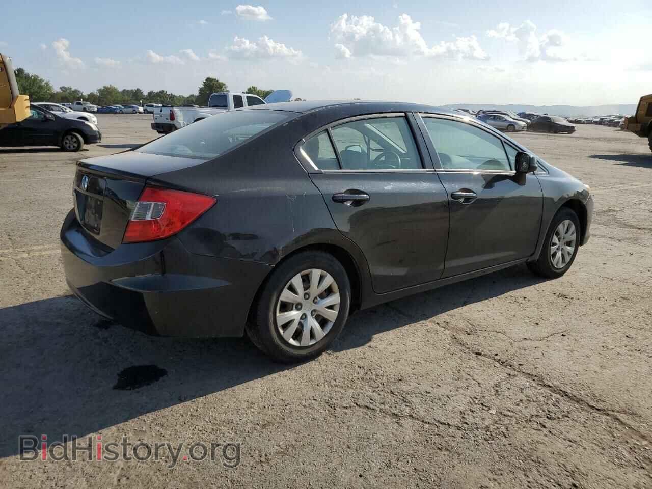 2012 HONDA CIVIC - VIN: 19XFB2F57CE315019 - Фото 3