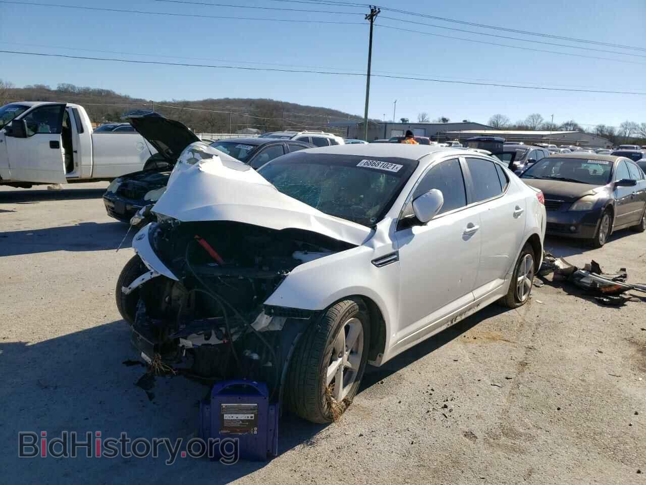 2014 KIA OPTIMA - VIN: 5XXGM4A77EG263128 - Фото 2