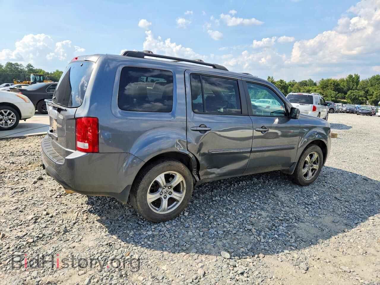 2012 HONDA PILOT - VIN: 5FNYF3H62CB038623 - Фото 3