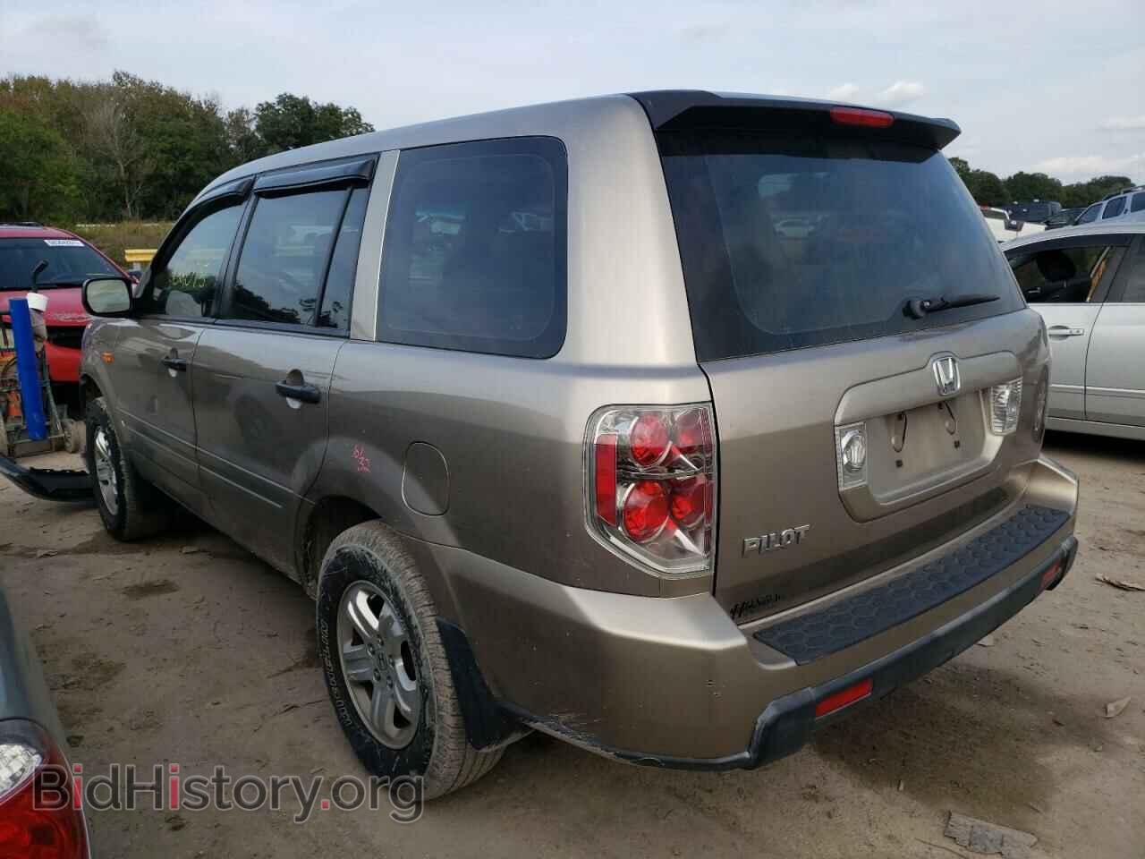 2007 HONDA PILOT - VIN: 5FNYF28167B043523 - Фото 3