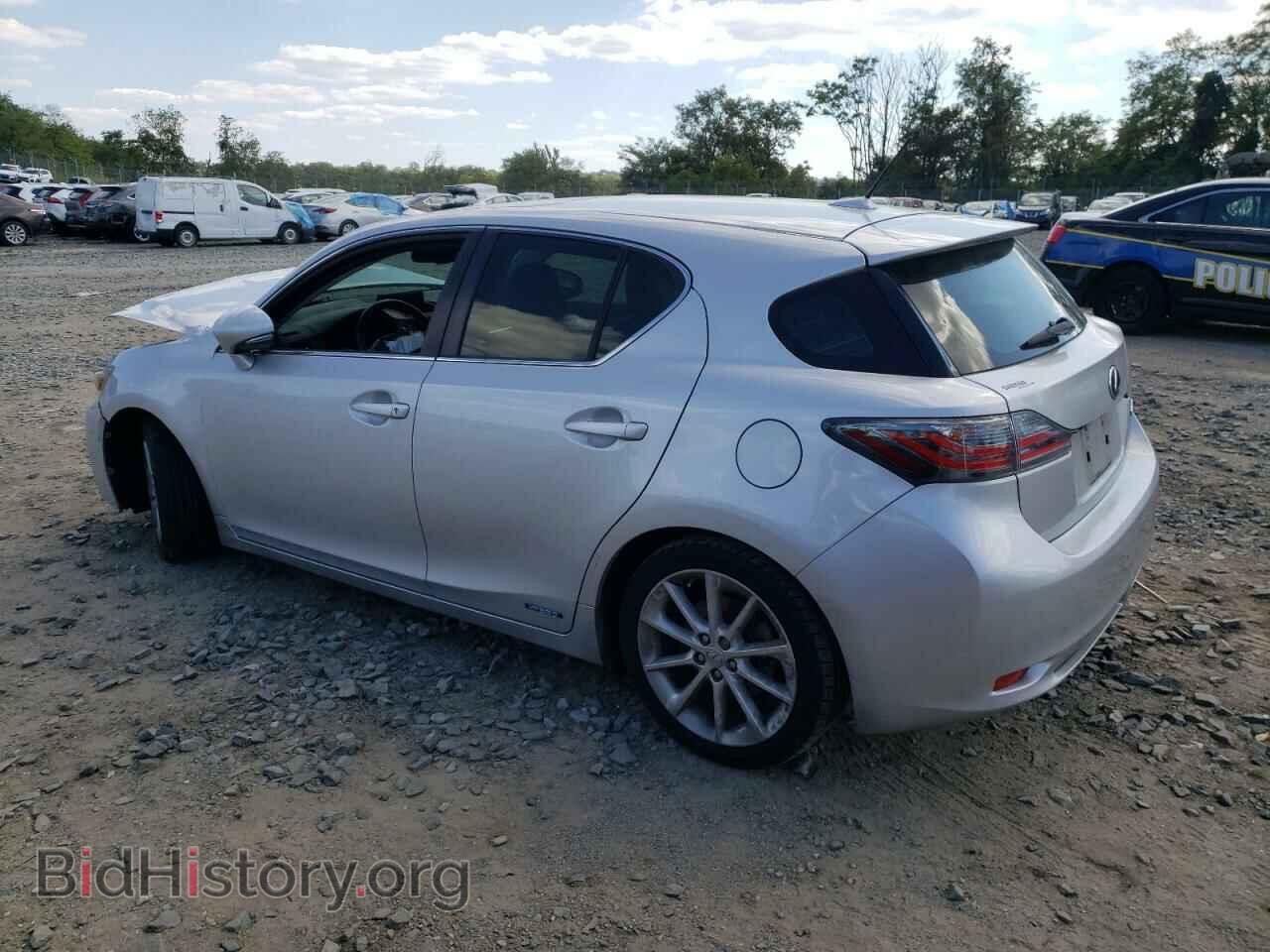 2012 LEXUS CT 200 - VIN: JTHKD5BH5C2057198 - Фото 2