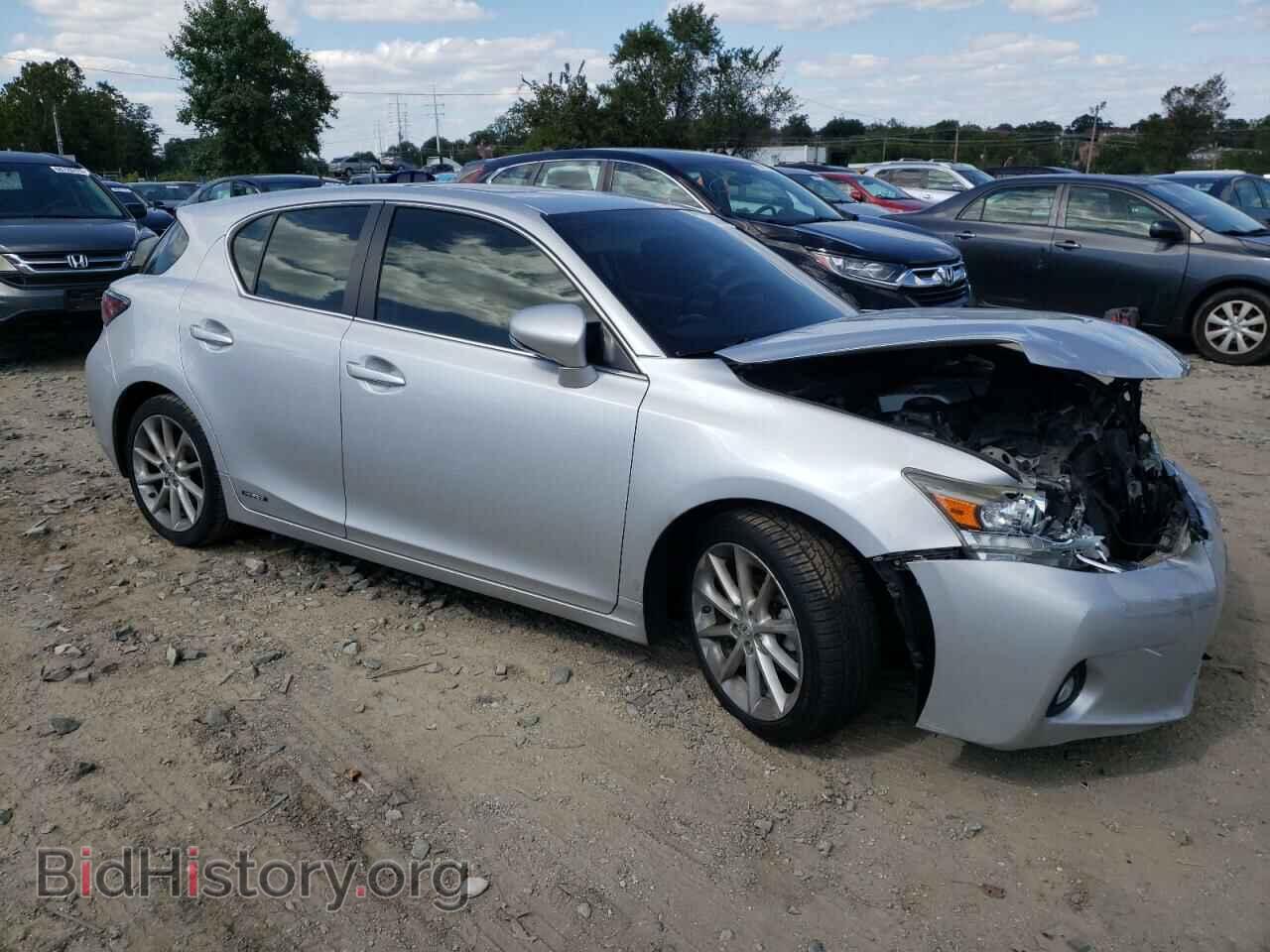 2012 LEXUS CT 200 - VIN: JTHKD5BH5C2057198 - Фото 4