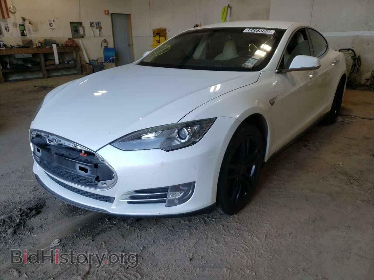 2012 TESLA MODEL S - VIN: 5YJSA1CN4CFP02475 - Photo 2