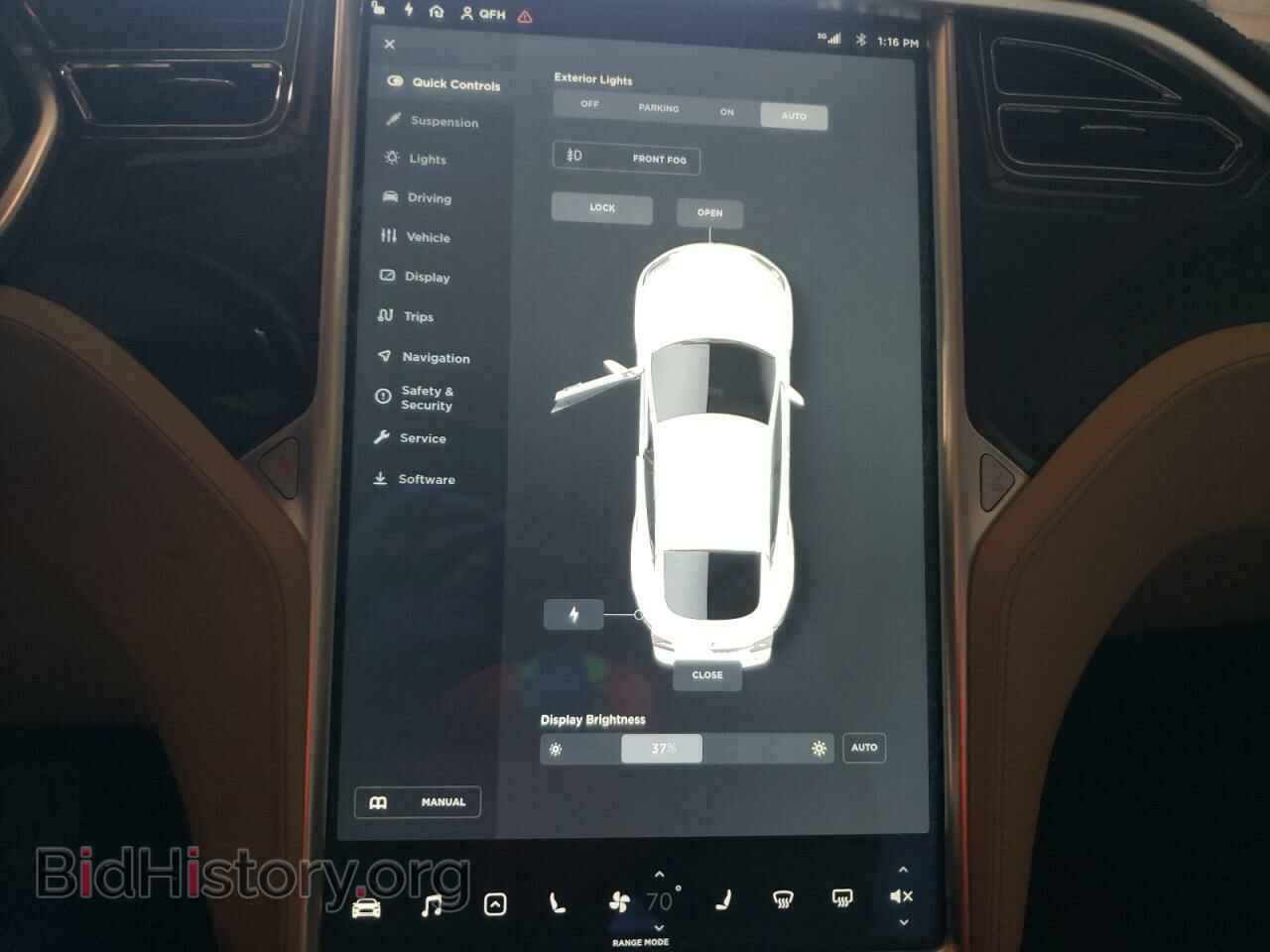 2012 TESLA MODEL S - VIN: 5YJSA1CN4CFP02475 - Photo 9