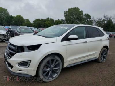 2015 Ford EDGE Sport, белый — VIN 2FMTK4AP7FBC13802, Copart