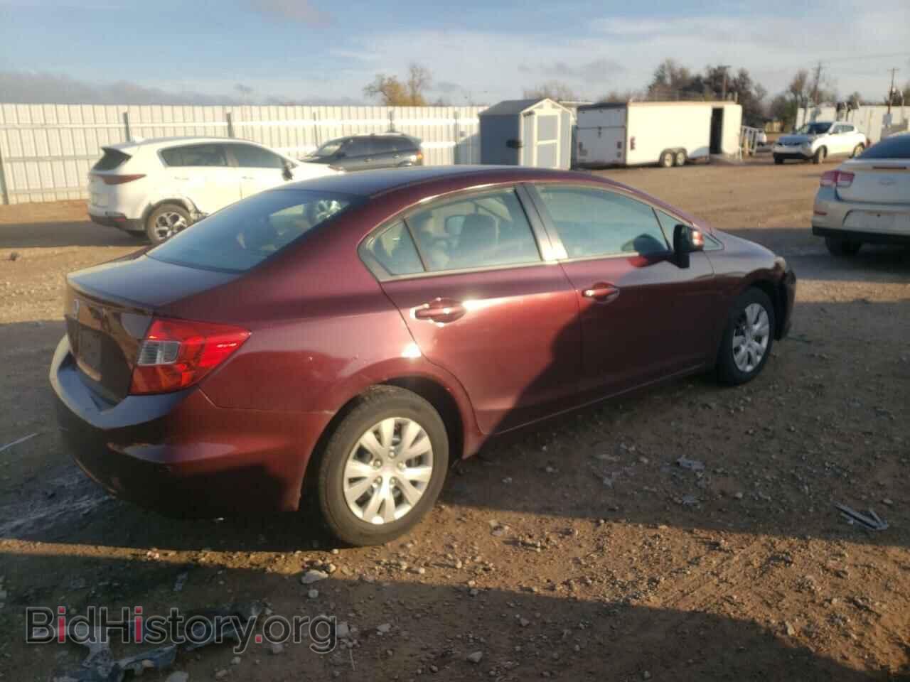 2012 HONDA CIVIC - VIN: 19XFB2F51CE303612 - Фото 3