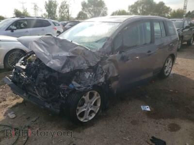 2010 Mazda 5, gray — VIN JM1CR2W31A0385490, Copart