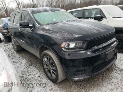 2019 Dodge DURANGO Durango GT, black — VIN 1C4RDJDG9KC560285, Copart