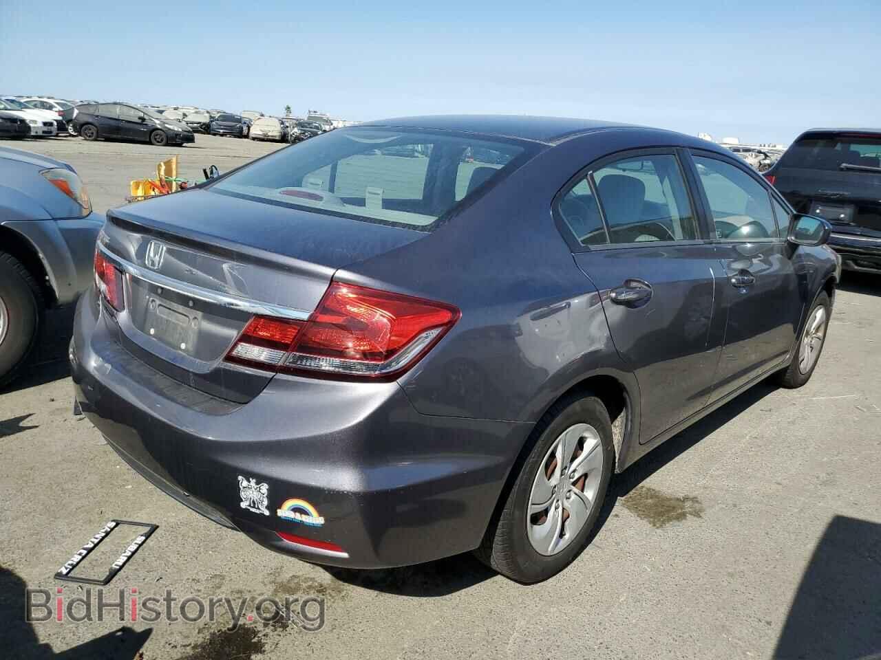 2014 HONDA CIVIC - VIN: 19XFB2F55EE269581 - Фото 3