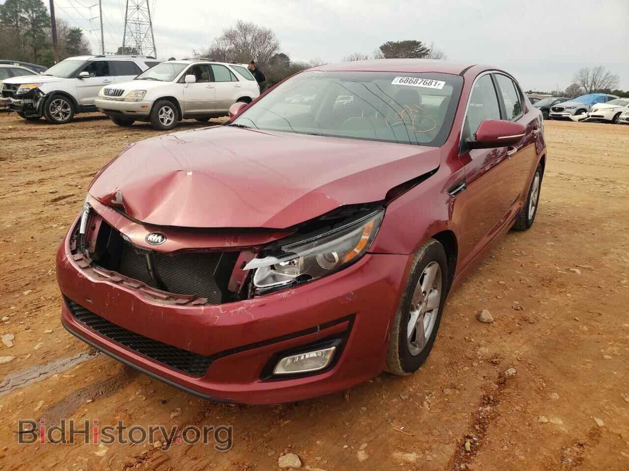 2015 KIA OPTIMA - VIN: 5XXGM4A75FG455925 - Фото 2