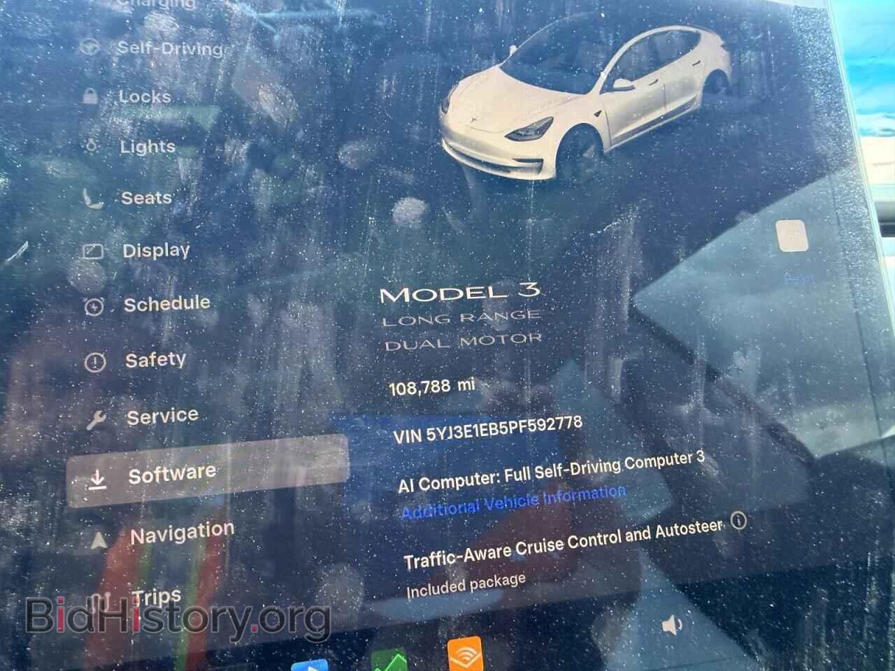 2023 TESLA MODEL 3 - VIN: 5YJ3E1EB5PF592778 - Фото 9