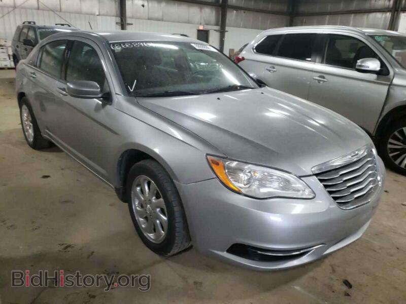 2013 Chrysler 200 200 LX (VIN 1C3CCBAB9DN734200) — photo 1 of 10, Copart, damage: rear end