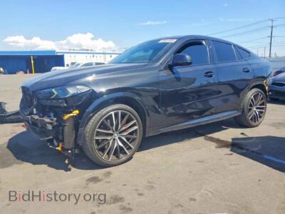2025 BMW X6 XDRIVE40I, black — VIN 5UX33EX0XS9X93280, Copart