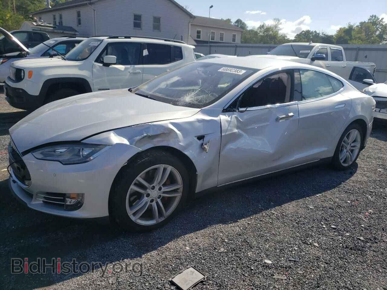 Photo 5YJSA1S16EFP41814 - TESLA MODEL S 2014