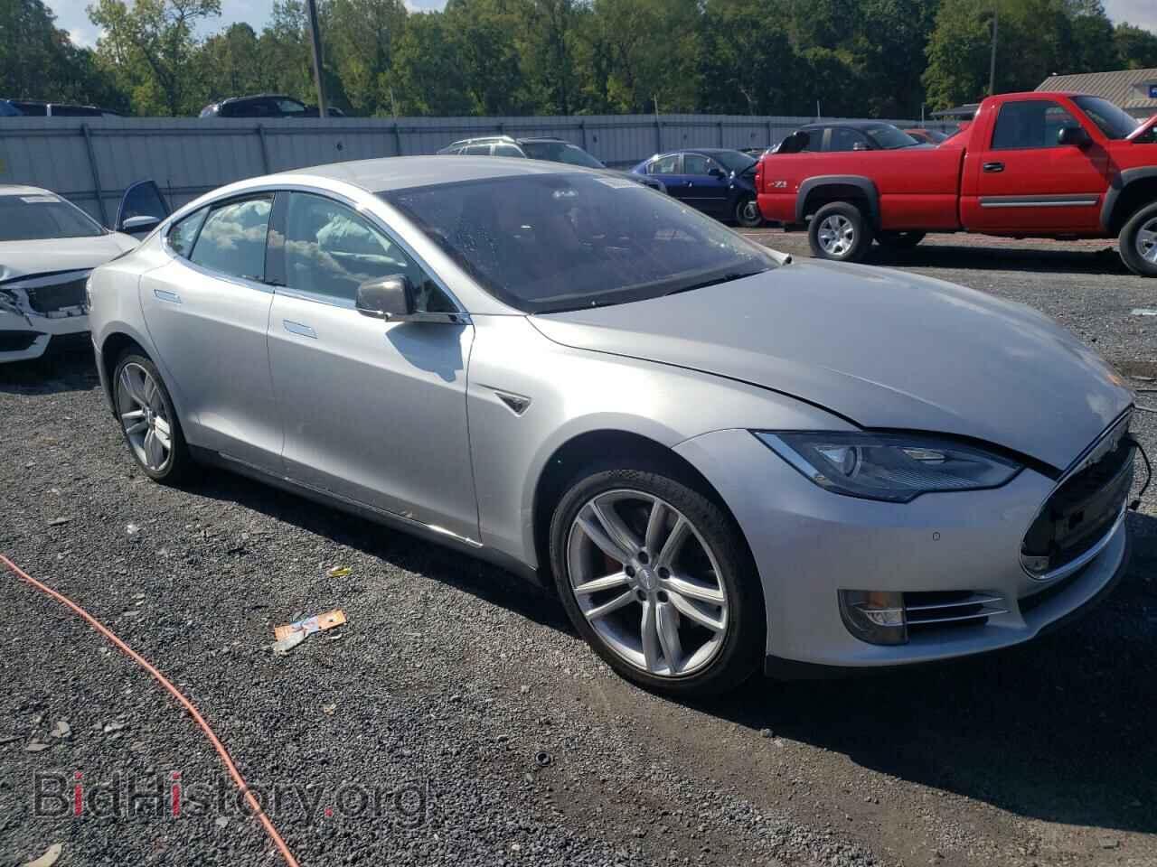 2014 TESLA MODEL S - VIN: 5YJSA1S16EFP41814 - Photo 4