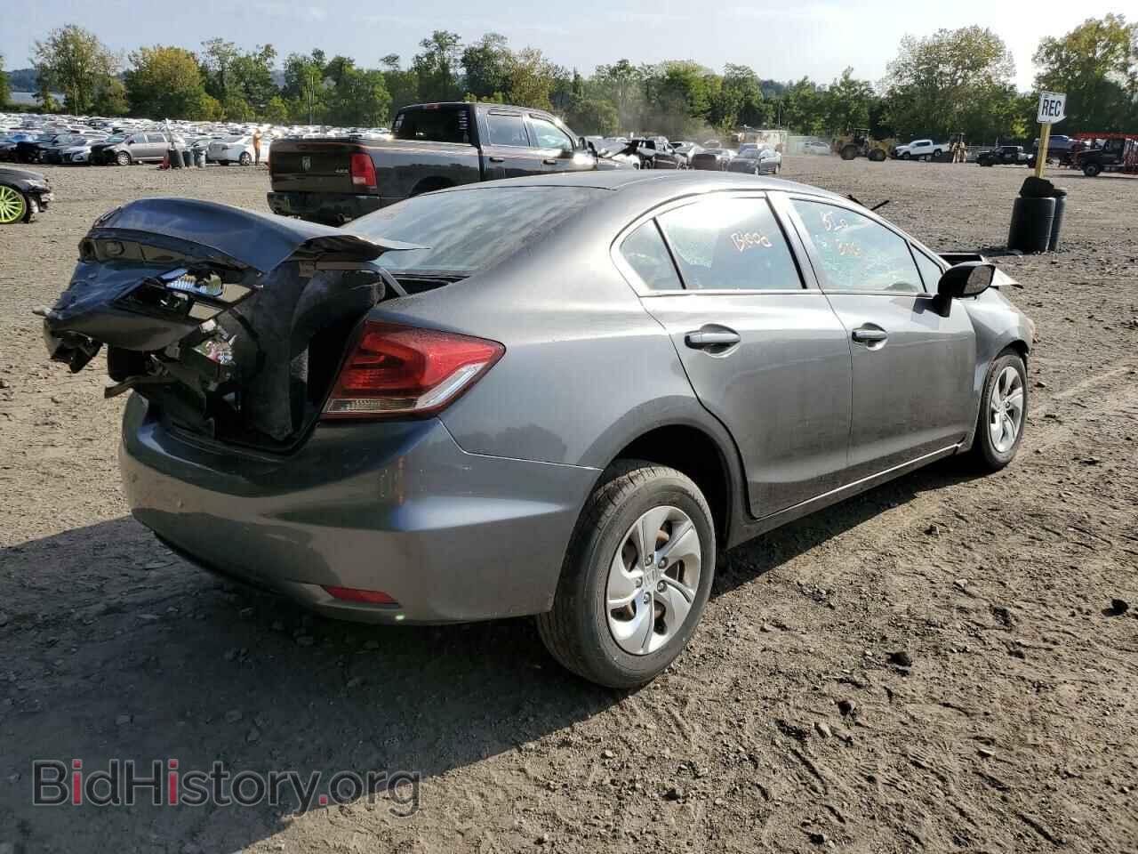 2013 HONDA CIVIC - VIN: 19XFB2F54DE240748 - Фото 3