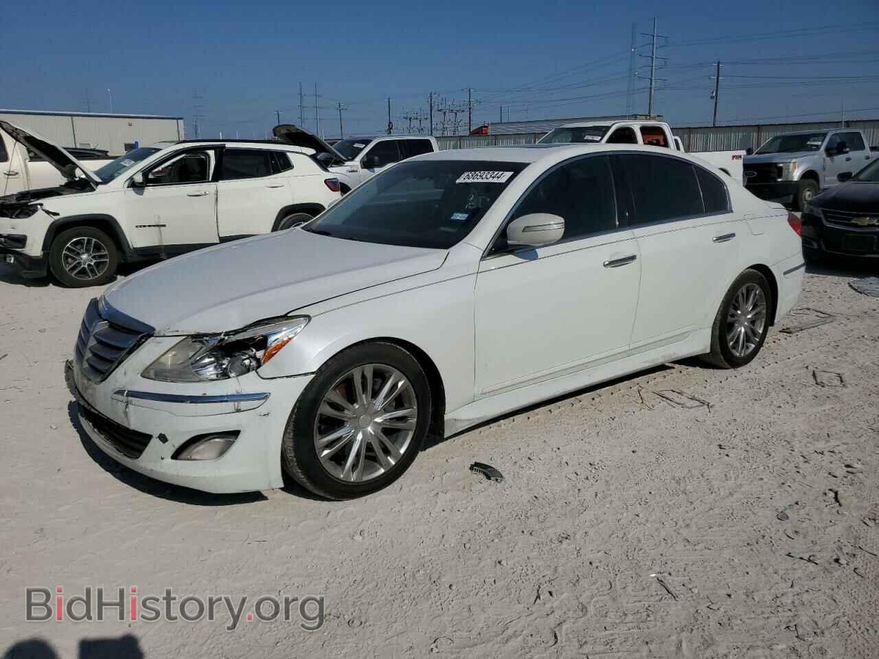 Photo KMHGC4DD5CU154366 - HYUNDAI GENESIS 2012