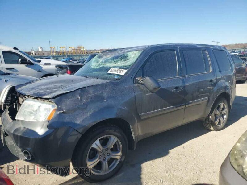 2013 Honda PILOT Pilot EX (VIN 5FNYF3H44DB014579) — фото 1 из 14, Copart, повреждение: по всему кузову
