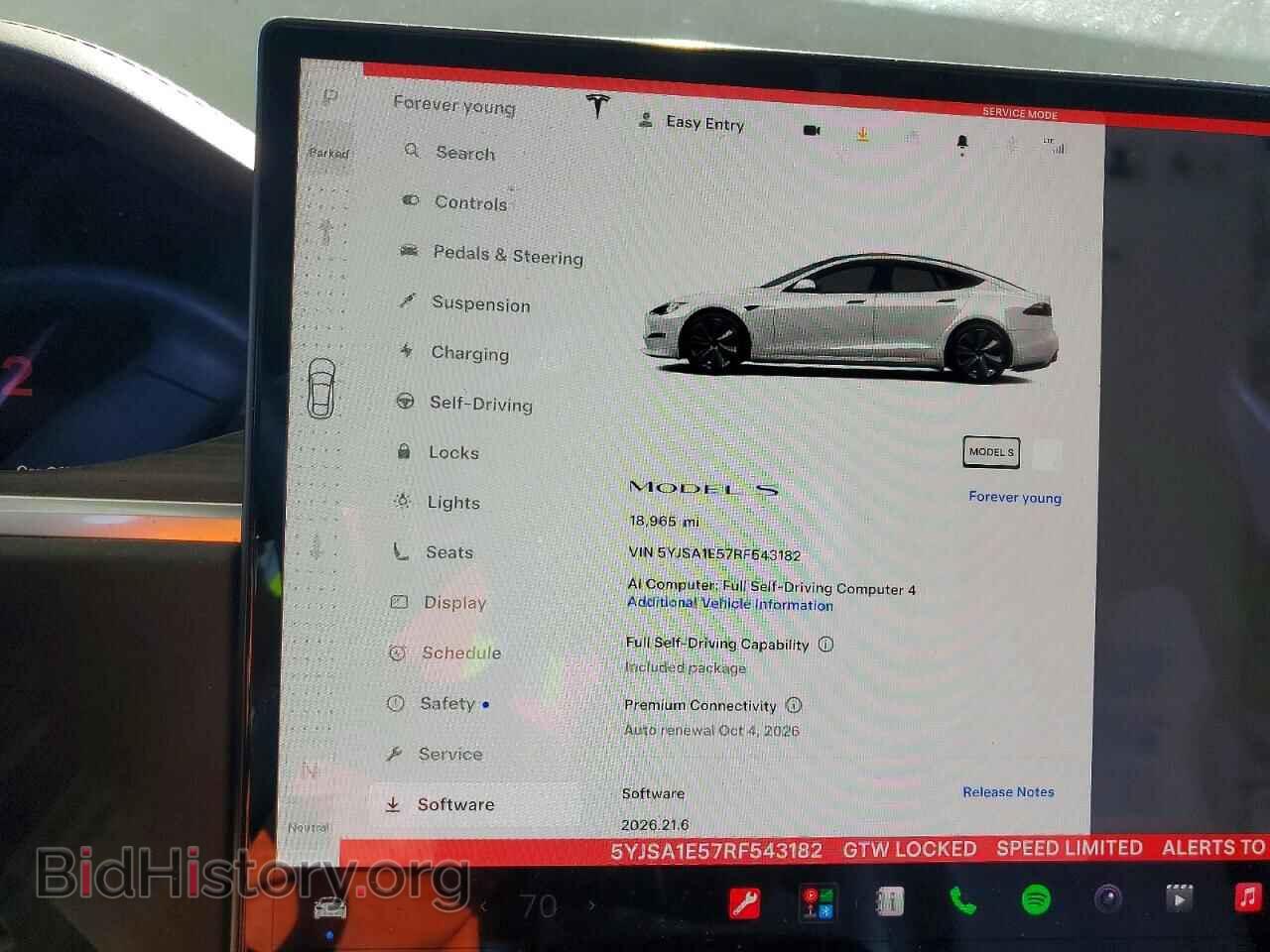 2024 TESLA MODEL S - VIN: 5YJSA1E57RF543182 - Фото 9