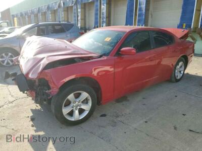 2012 Dodge CHARGER SE, красный — VIN 2C3CDXBG9CH255108, Copart