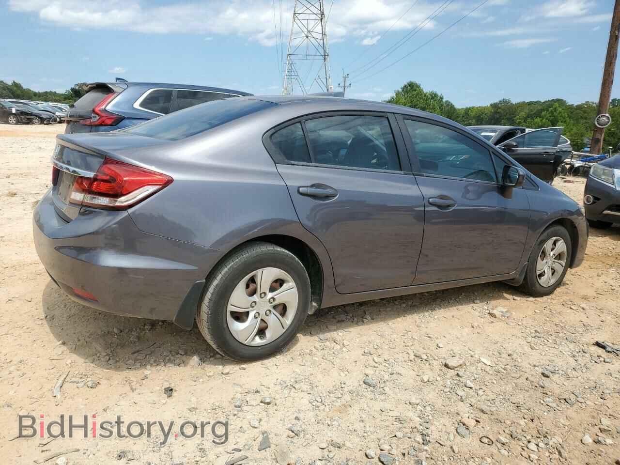 2014 HONDA CIVIC - VIN: 19XFB2F59EE020605 - Фото 3
