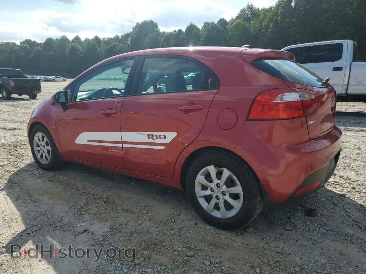 2012 KIA RIO - VIN: KNADM5A30C6094486 - Фото 2