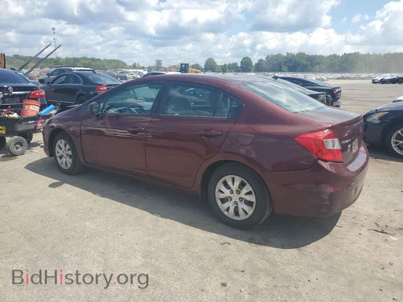 2012 HONDA CIVIC - VIN: 19XFB2F55CE320722 - Фото 2