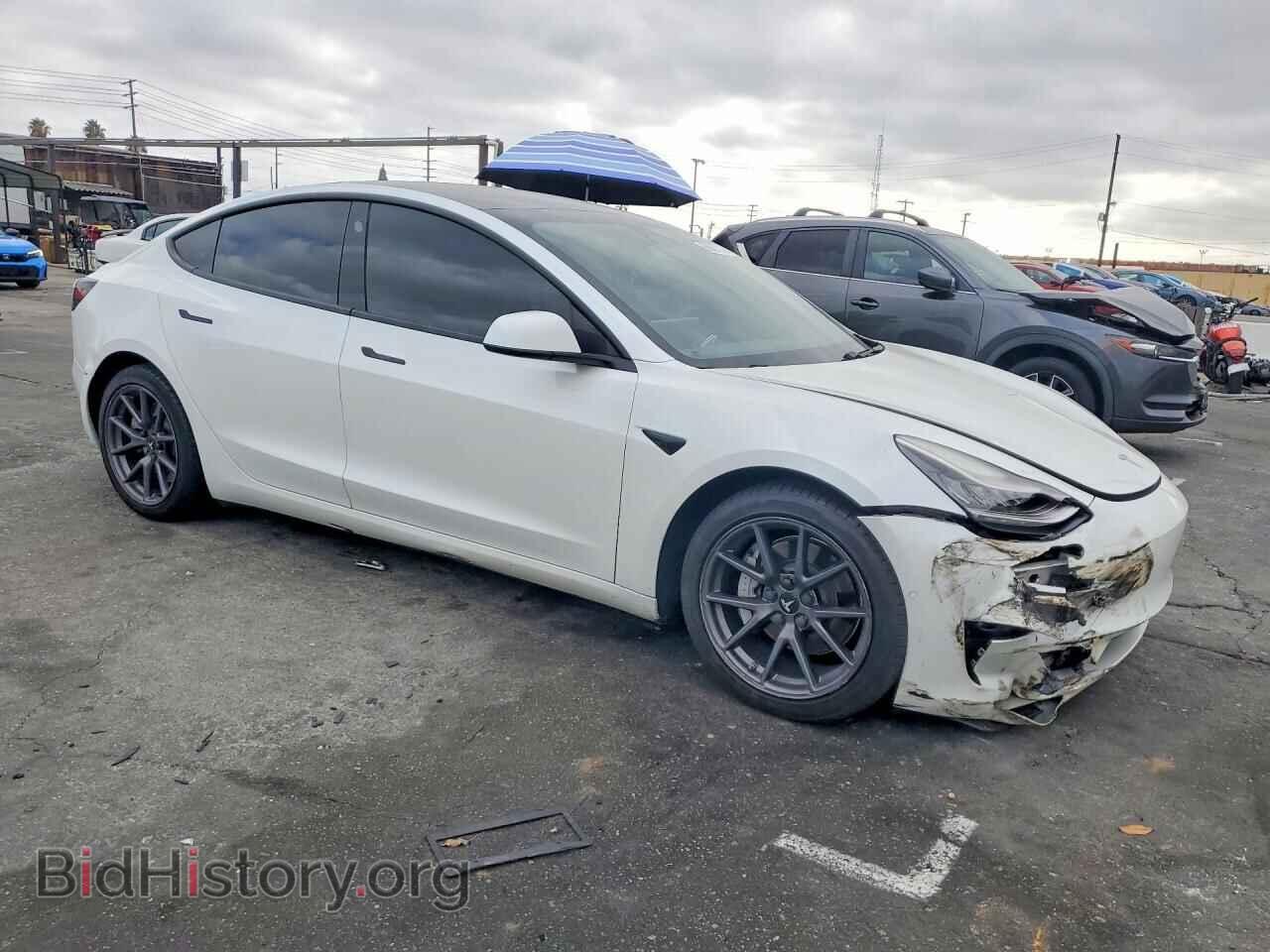2021 TESLA MODEL 3 - VIN: 5YJ3E1EB7MF849340 - Фото 4