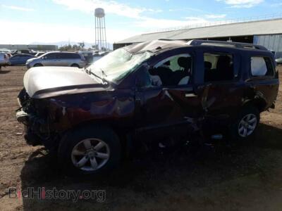 2013 Nissan ARMADA Armada SV, фиолетовый — VIN 5N1AA0NC0DN604978, Copart
