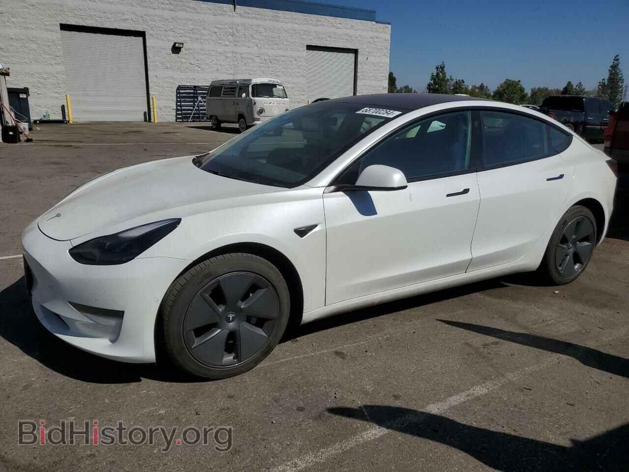 Photo 5YJ3E1EA9MF029607 - TESLA MODEL 3 2021