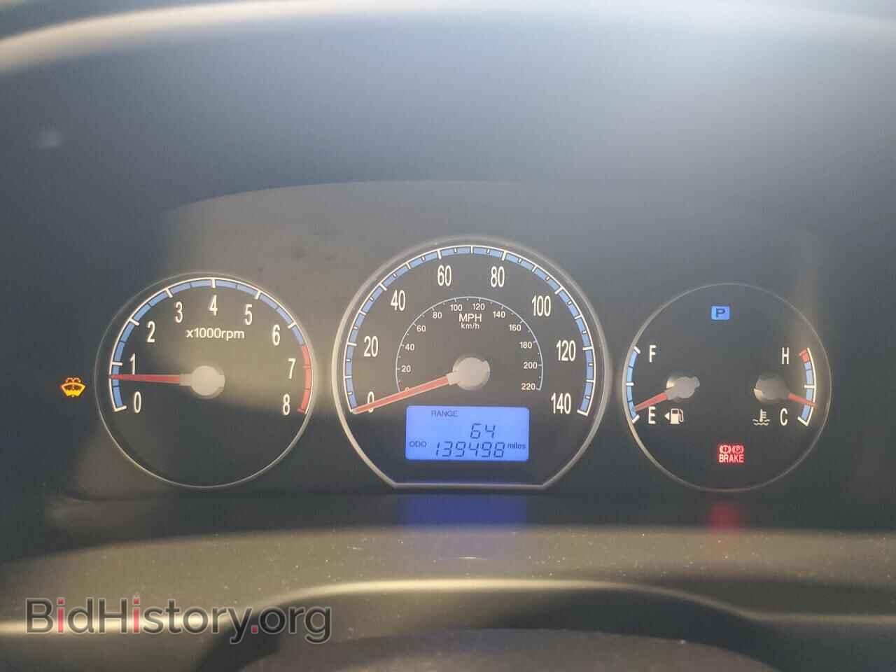 2009 HYUNDAI SANTA FE - VIN: 5NMSG73D79H238128 - Фото 9