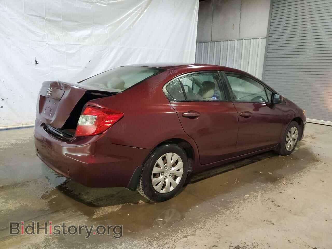 2012 HONDA CIVIC - VIN: 2HGFB2F51CH579987 - Фото 3