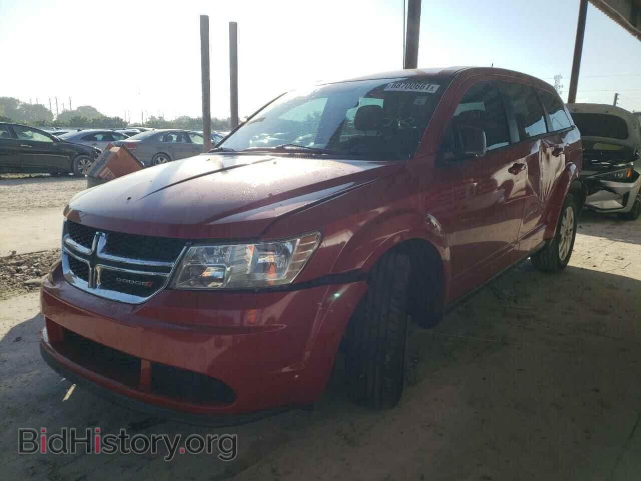 2015 DODGE JOURNEY - VIN: 3C4PDCABXFT596220 - Фото 2