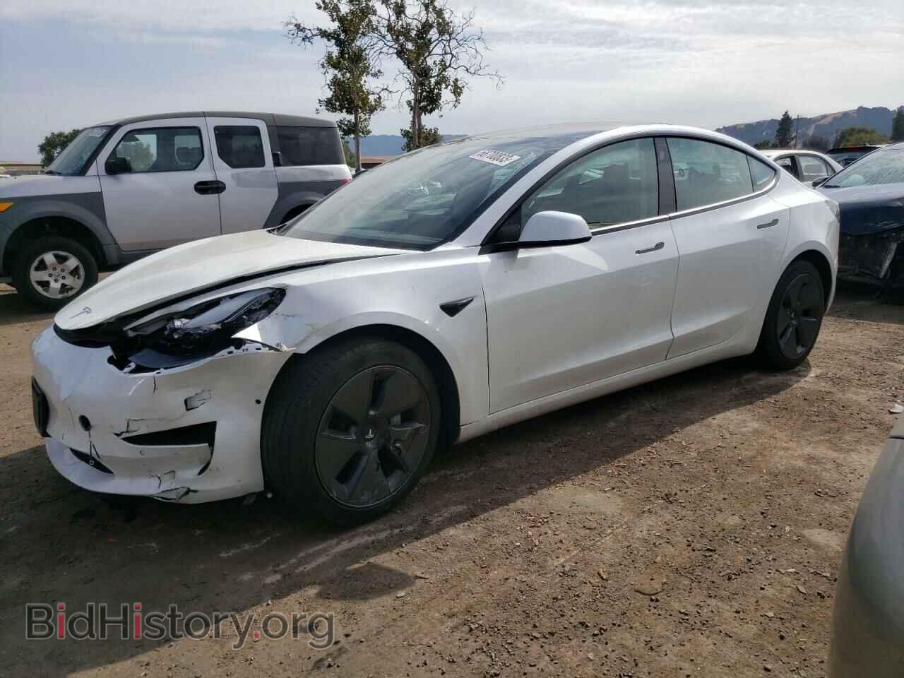 Photo 5YJ3E1EA1MF872040 - TESLA MODEL 3 2021
