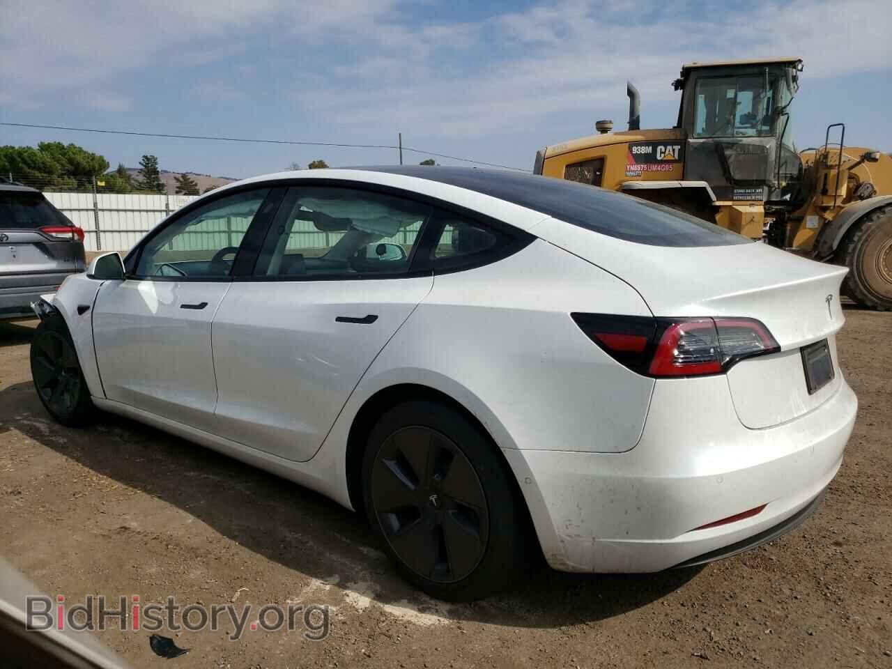 2021 TESLA MODEL 3 - VIN: 5YJ3E1EA1MF872040 - Фото 2