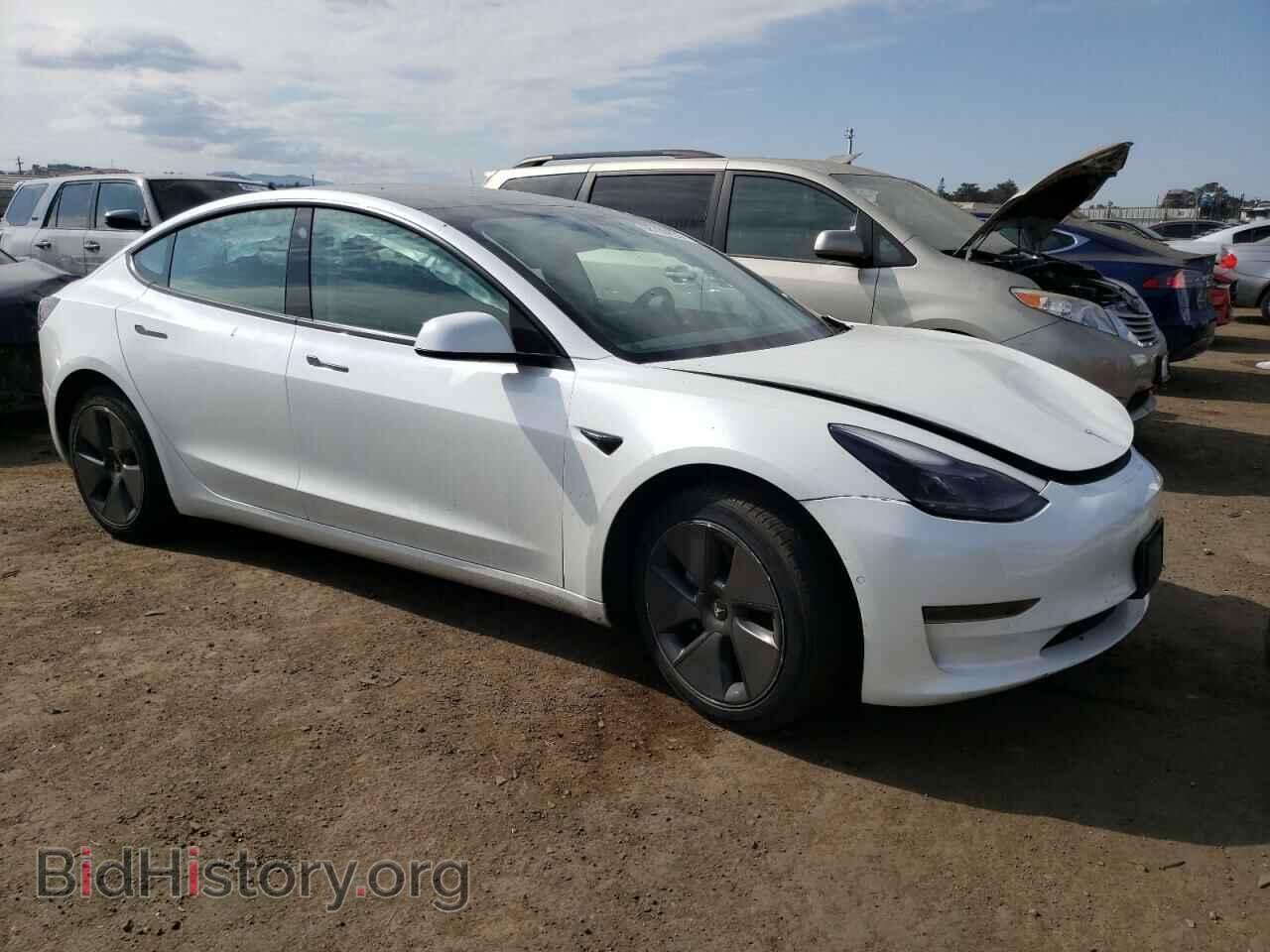 2021 TESLA MODEL 3 - VIN: 5YJ3E1EA1MF872040 - Фото 4