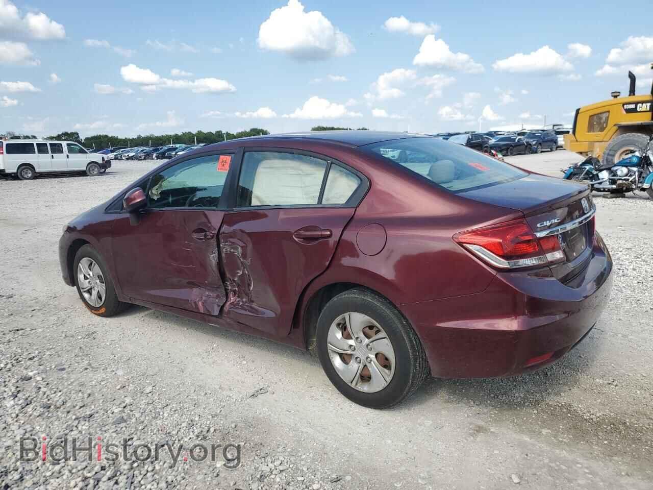2013 HONDA CIVIC - VIN: 19XFB2F59DE219636 - Фото 2