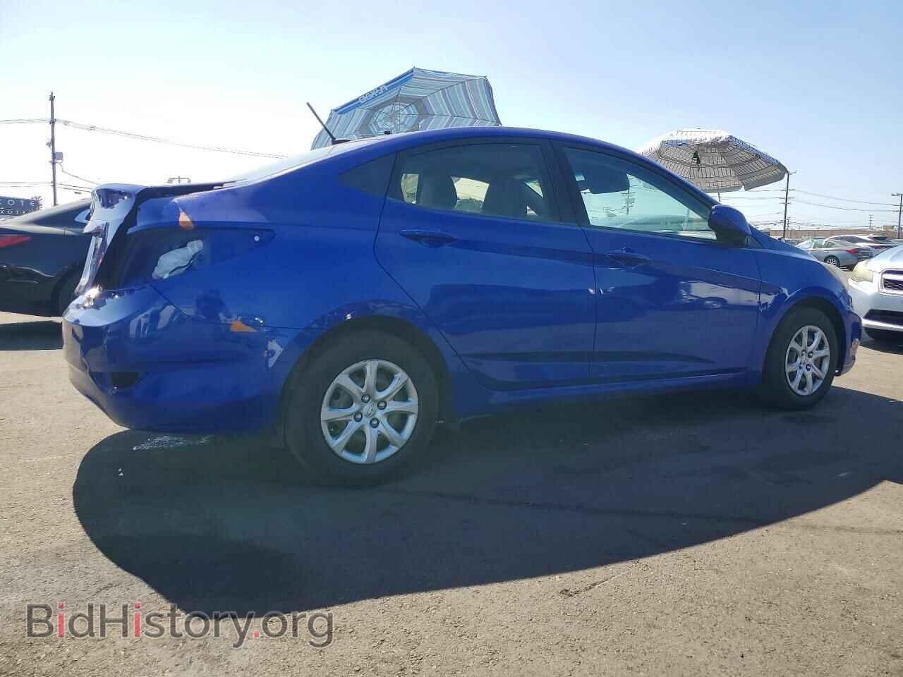 2013 HYUNDAI ACCENT - VIN: KMHCT4AE4DU287035 - Фото 3