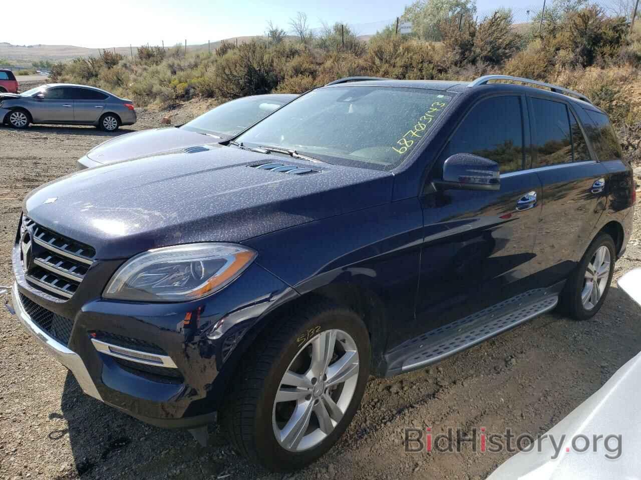 Photo 4JGDA5HB6EA276004 - MERCEDES-BENZ M-CLASS 2014