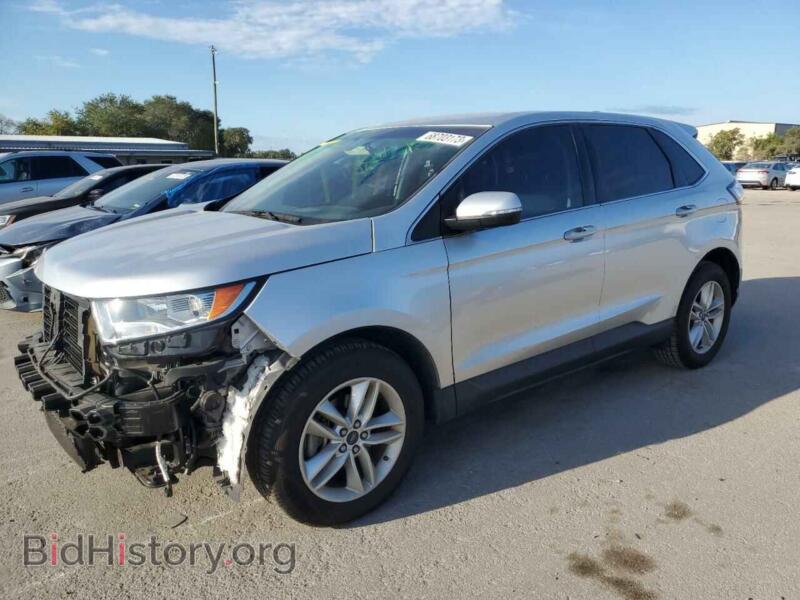 2017 Ford EDGE Edge SEL (VIN 2FMPK3J93HBC10525) — photo 1 of 13, Copart, damage: side