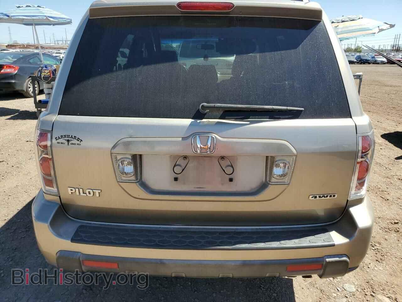 2006 HONDA PILOT - VIN: 2HKYF18406H501545 - Фото 6