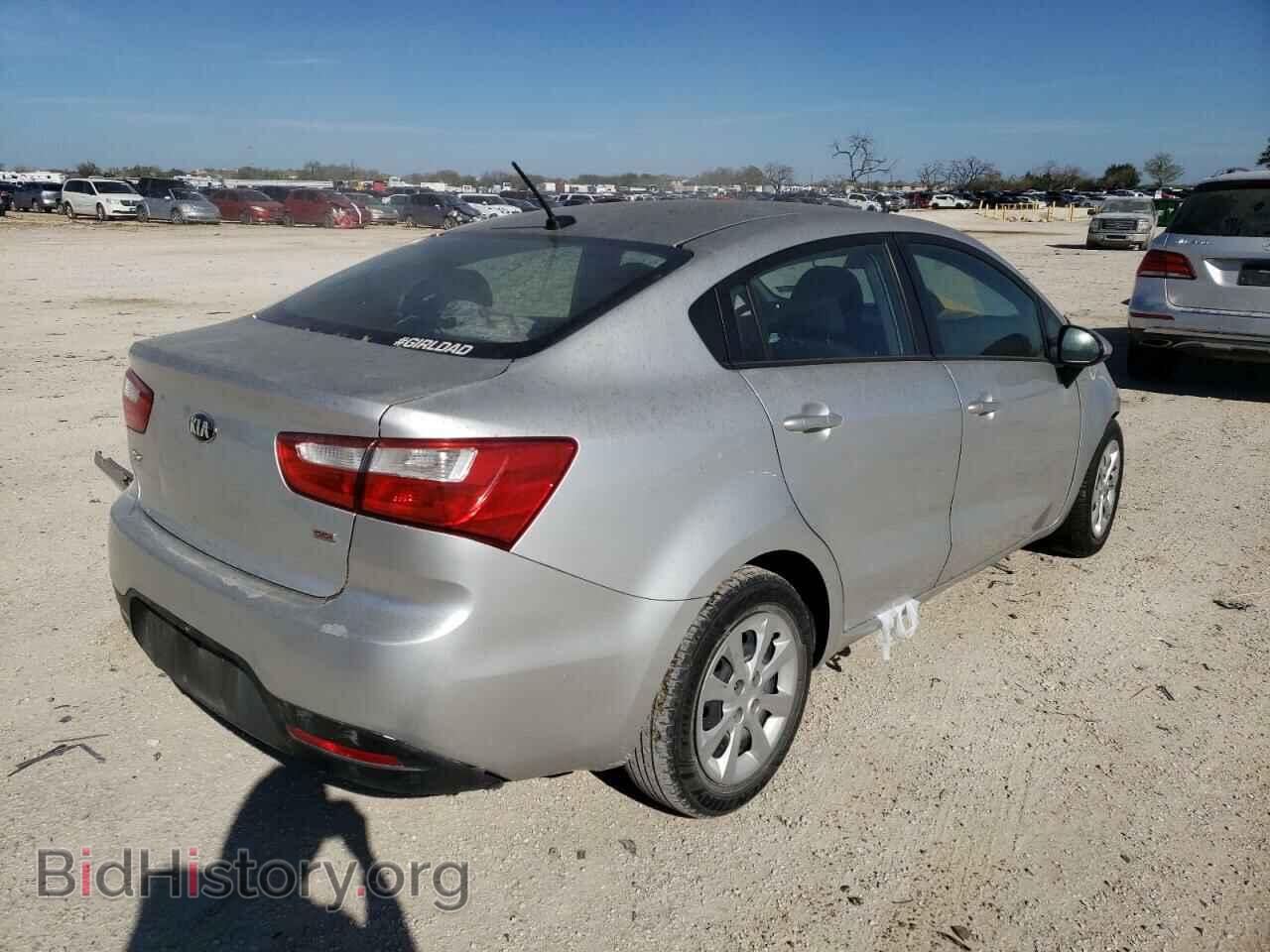 2014 KIA RIO - VIN: KNADM4A30E6349490 - Фото 4