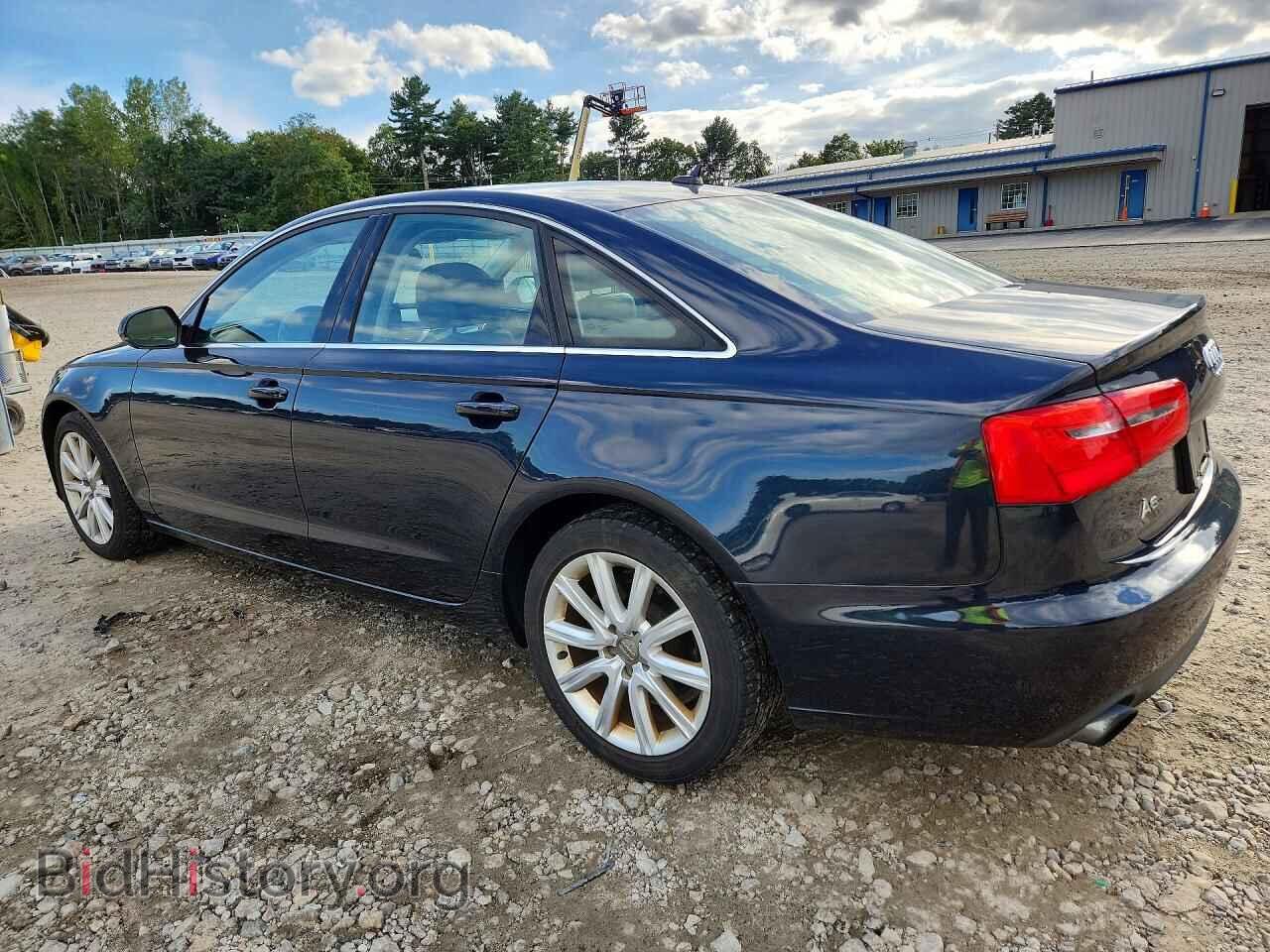 2013 AUDI A6 - VIN: WAUGFAFC2DN151187 - Фото 2