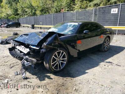 2023 Dodge CHALLENGER, черный — VIN 2C3CDZBT3PH611311, Copart