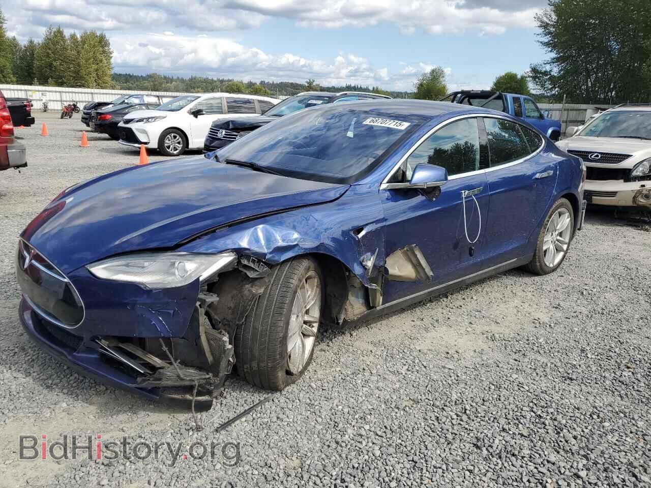 Photo 5YJSA1E2XFF116841 - TESLA MODEL S 2015
