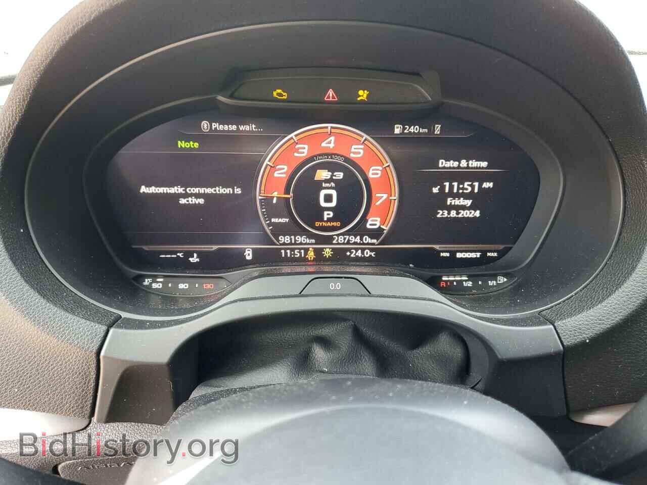 2019 AUDI S3 - VIN: WAUF1GFF1KA118578 - Фото 9