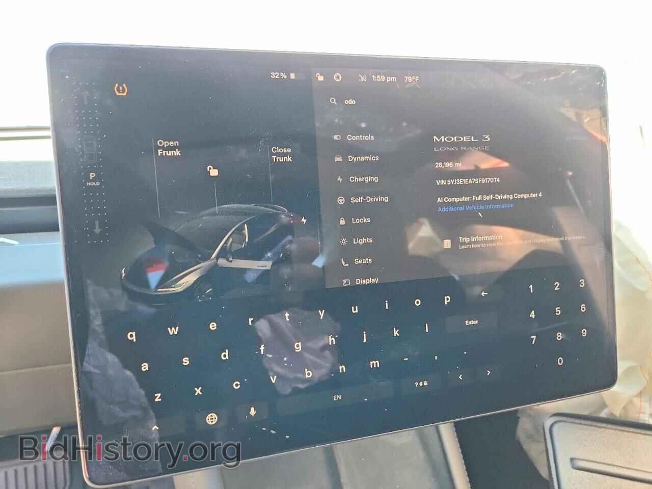2025 Tesla MODEL 3 (VIN 5YJ3E1EA7SF917074) — photo 9 of 12