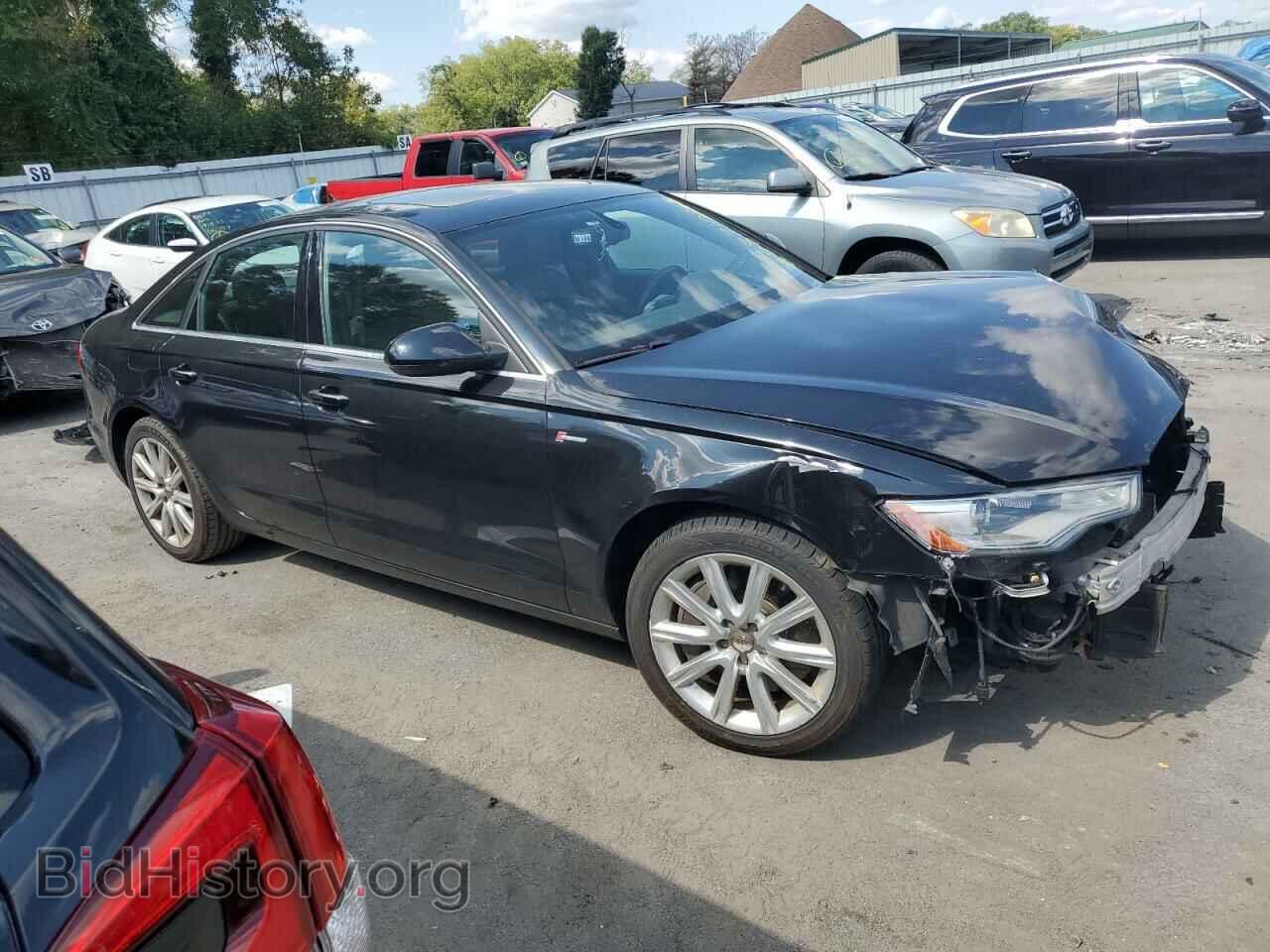 2013 AUDI A6 - VIN: WAUGGAFC8DN031407 - Фото 4